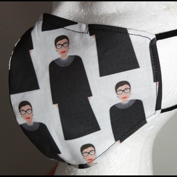 Notorius RBG Ruth Bader Ginsburg SCOTUS Face Mask - Picture 8 of 10